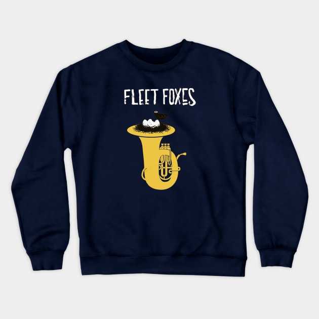 Part I of Fleet Foxes Crewneck Sweatshirt by Sunny16 Podcast